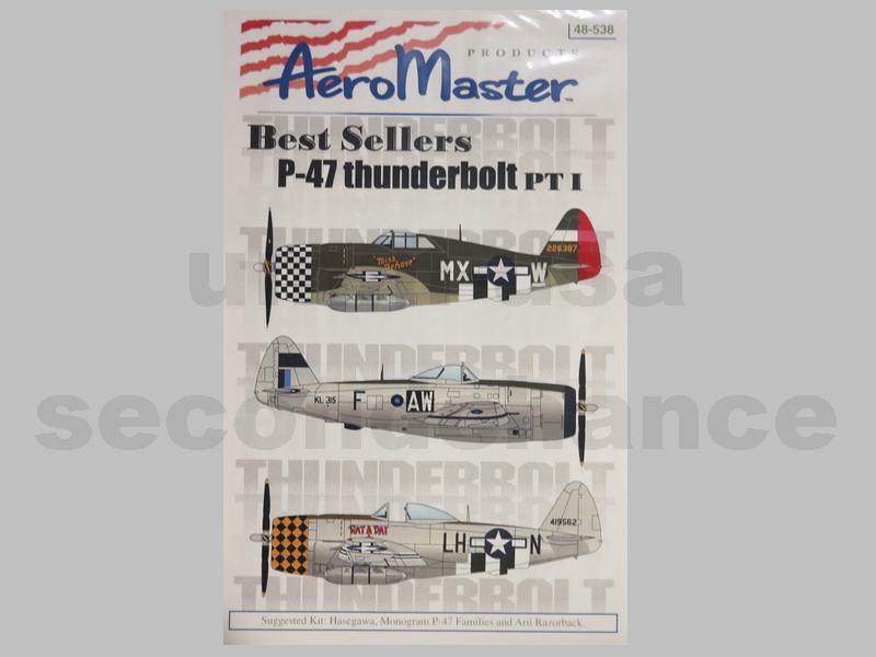 AM48-538 P-47 Thunderbolt Pt I (SCH) 1/48
